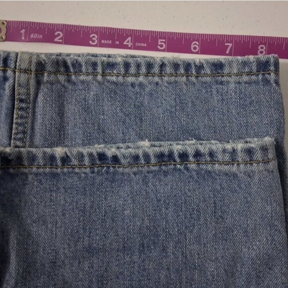 Levis Jeans Mens 38x30 Blue Denim 505 Regular Fit Water Less Stone Wash - Picture 11 of 12